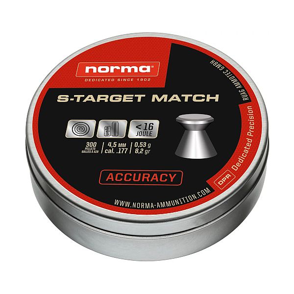 Norma S target match, cal. 4,5 mm