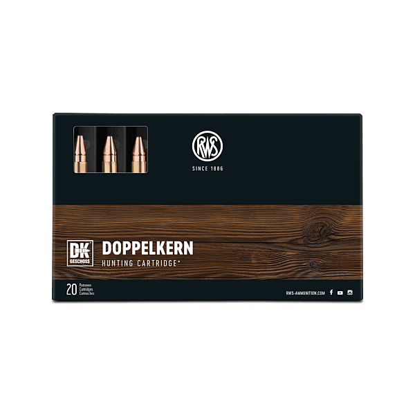 RWS Doppelkern, cal. 30-06, 10,7 g