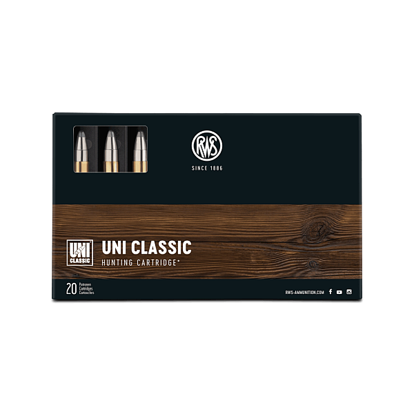 RWS Uni Classic, cal. 300 WM, 11,7 g
