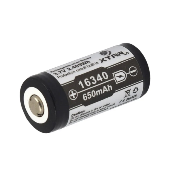 Xtar 16340/R-CR123, punjiva baterija
