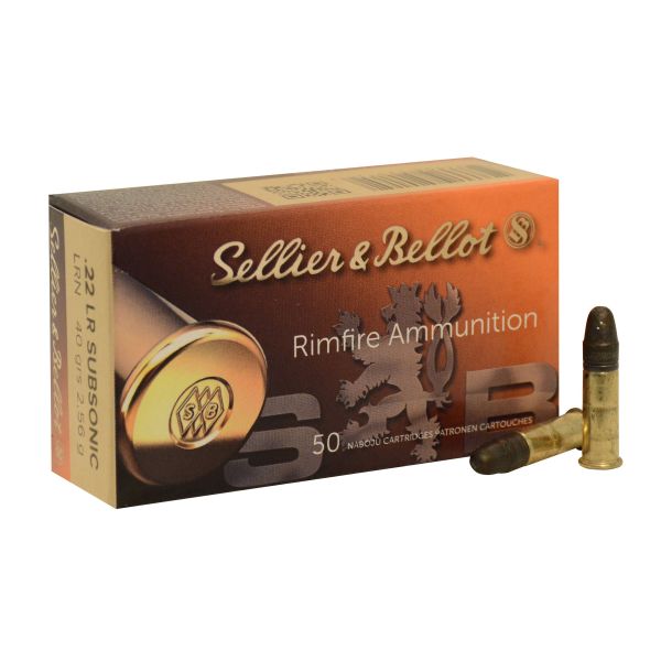 Sellier&amp;Bellot HP Subsonic cal. .22 LR, 2,6 g