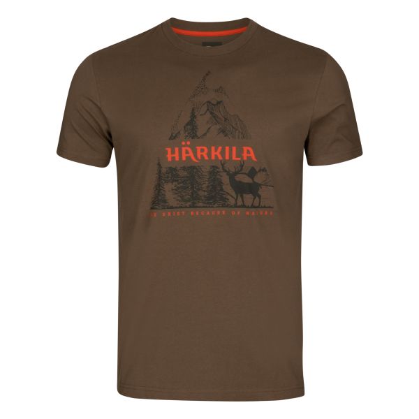 Harkila Nature majica, slate black