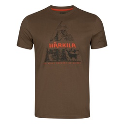 [1022810180014] Harkila Nature majica, slate black (M)