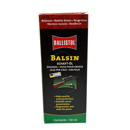 [23060] Ballistol Balsin ulje za kundak crveno-smeđe, 50 ml