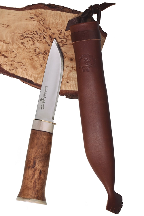 Karesuando Bjornen Brun nož, 13 cm