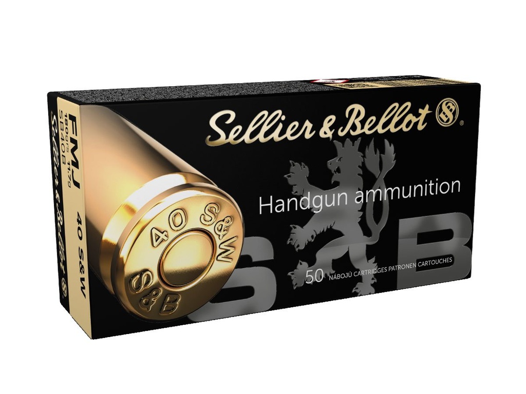 Sellier&amp;Bellot JHP cal. .40 S&amp;W, 11,7 g