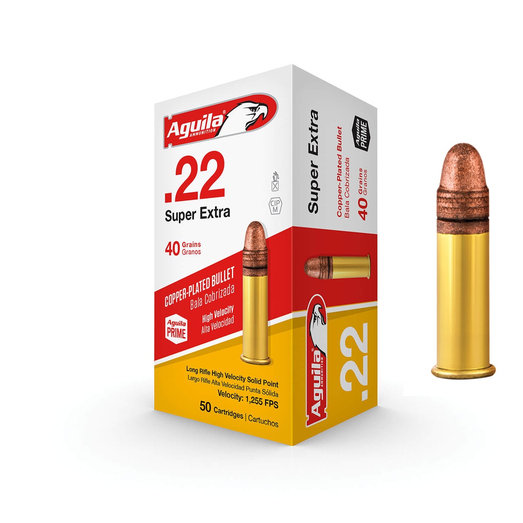 Aguila Super Extra HV, cal. .22 LR, 2,6 g