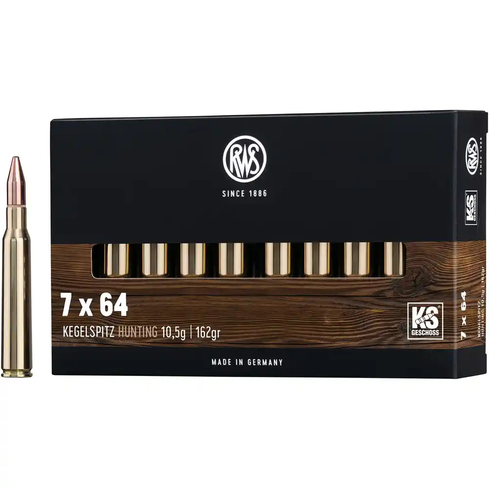 RWS Kegelspitz, cal. 7x64, 10,5 g
