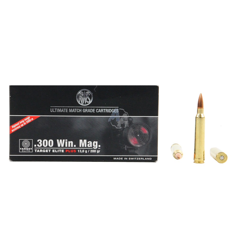 RWS Target Elite Plus, cal. 300 WM, 13 g