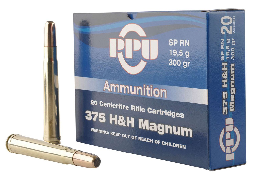 PPU SPRN, cal. .375 H&amp;H, 19,5 g