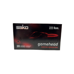 [SAKO222GEMHE] Sako Gamehead cal. .222 Rem., 3,5 g
