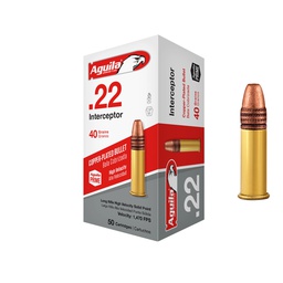 [71B222321] Aguila Interceptor HP, cal. .22 LR, 2,6 g